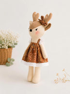 Reindeer Fabric Doll
