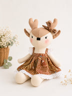 Reindeer Fabric Doll