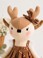Reindeer Fabric Doll