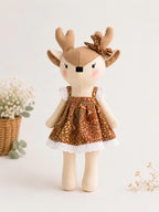 Reindeer Fabric Doll