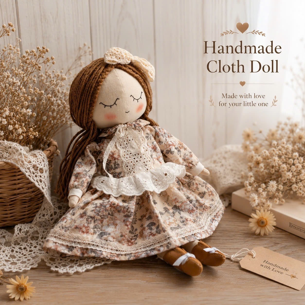Hazel Handmade Doll